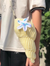 Seashell Shaped Crochet Crossbody Bag With Starfish Ornament Shoulder Bag